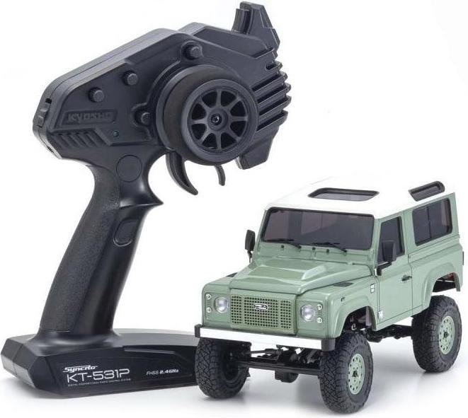 Produktbild Kyosho Scale Crawler Mini-Z Land-Rover Defender 90, Grün ARTR (RTR Ready-to-Run)