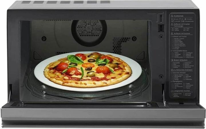 Actual product image LG MJ3965ACS microwave oven Flat surface Microwave with grill 39 L 1350 W Stainless steel