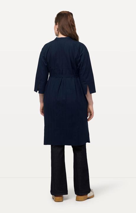 Produktbild Ulla Popken Longjacke, Streifenstruktur, 3/4-Arm (58)