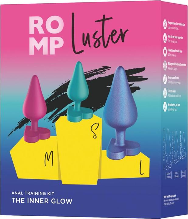 Produktbild Romp Luster Silikon Butt Plug Set