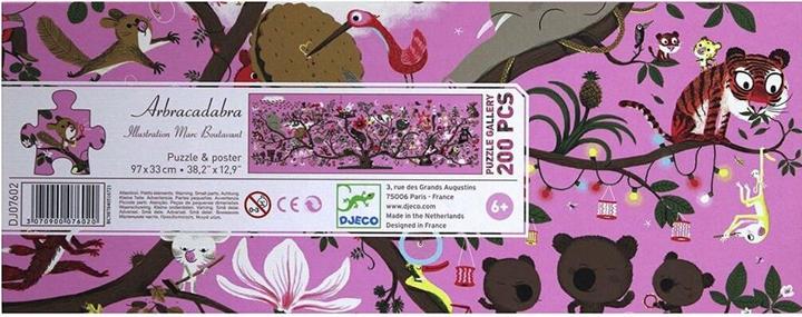 Produktbild Djeco Puzzle Gallery Arbracadabra 200 Teile (200 Teile)