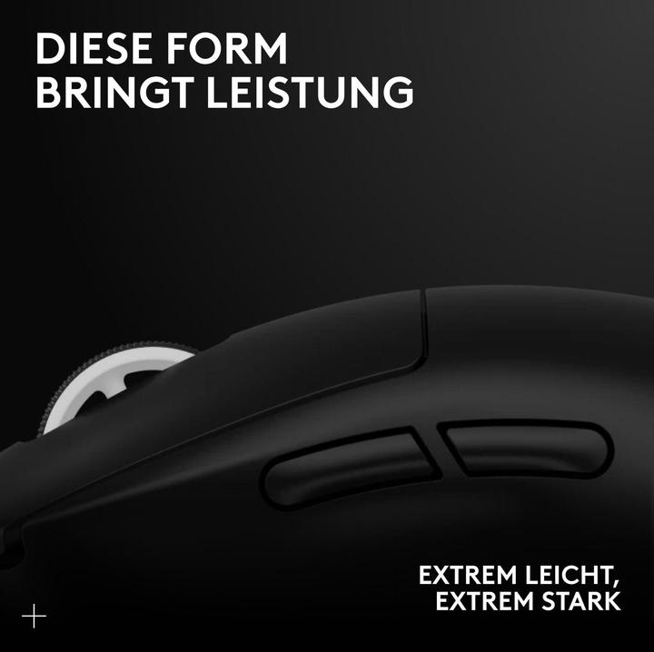 Image du produit Logitech G Pro X Superlight 2 (Filaire, Sans fil)