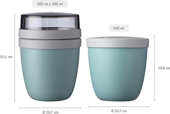 Actual product image Mepal Lunchpot Switch Ellipse