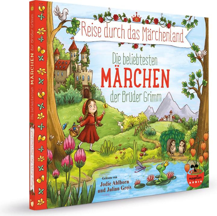 Reis door Sprookjesland - De populairste sprookjes van de gebroeders Grimm (Audio-CD) (Jacob en Wilhelm Grimm, Jodie Ahlborn, Rusalka hert, Larisa Lauber, Rainer Bielfeldt, Duits)