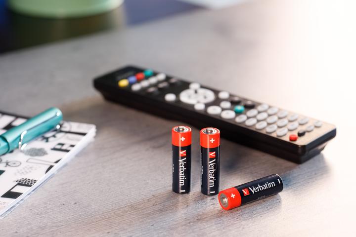 Actual product image Verbatim Battery 4 x AA / LR6 - Alkaline (4 pcs., AA)