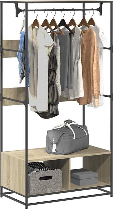Actual product image vidaXL Coat rack
