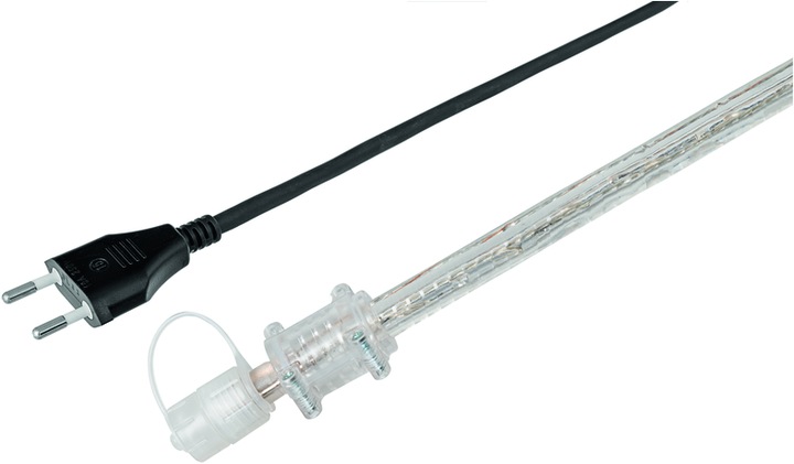 Produktbild LightVision LED Lichtschlauch 12m ww inkl. Gd Anschlusskabel 1.8m sw (12 m)