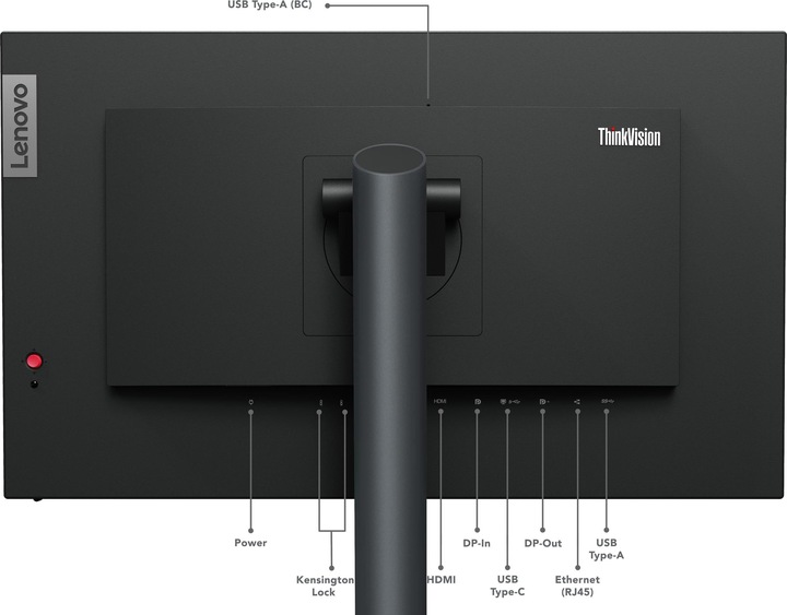 Actual product image Lenovo P24h-30 (2560 x 1440 pixels, 23.80")