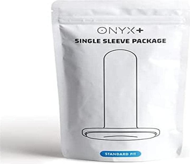 Actual product image Kiiroo Onyx + Replacement Sleeve 3 Pack Standard Fit