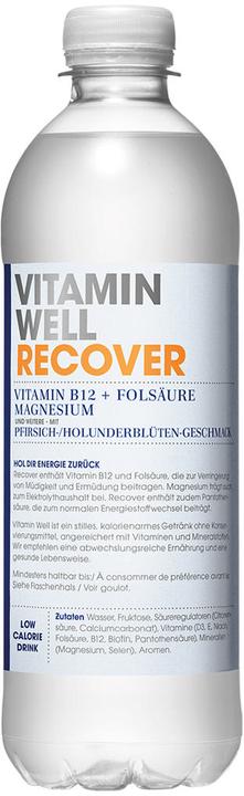 Actual product image Vitamin Well Recover (Peach, Elderflower, 12 x)