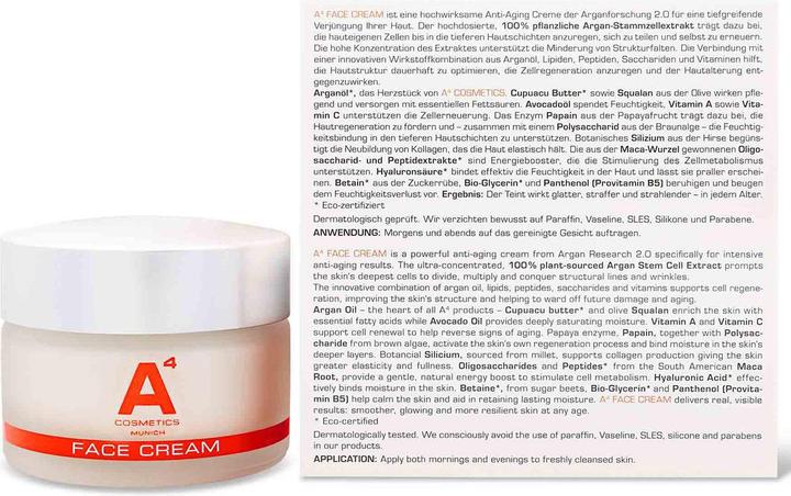 Image du produit A4 Health and Beauty Face Cream (30 ml)