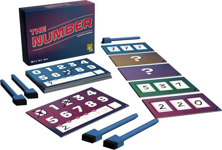 Produktbild Asmodée Das Zahlenbrettspiel