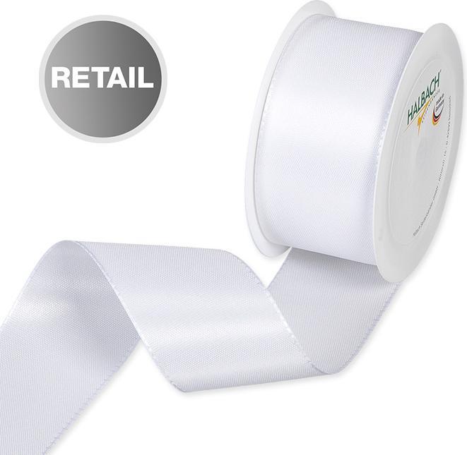 Produktbild Halbach Taftband gewebt, weiss
