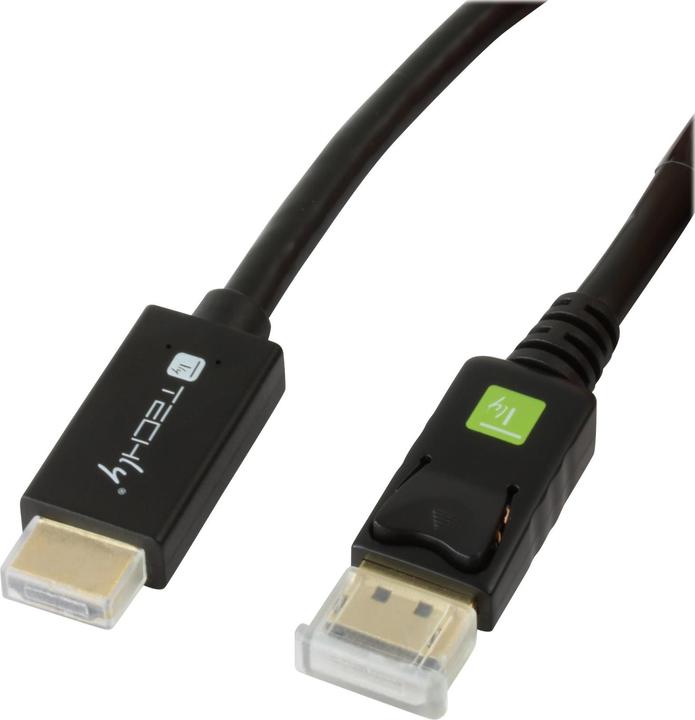 Produktbild Techly DisplayPort — HDMI (Typ A) (1 m, HDMI, DisplayPort, 1.4b)