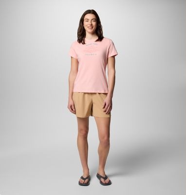 Actual product image Columbia Women's Ruby Springs™ Graphic Fitted Technical T-Shirt (XL)