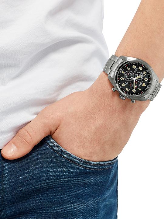 Produktbild Citizen AT2480-81E Eco-Drive Super-Titanium Chronograph 43mm (Chronograph, 42 mm)