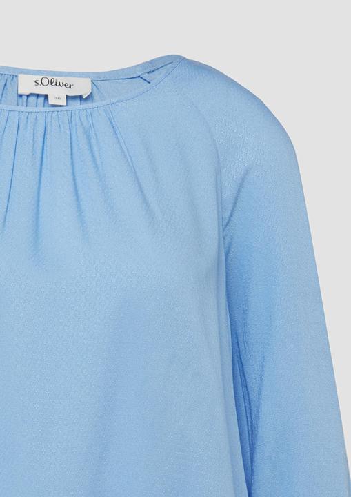 Immagine prodotto s.Oliver Bluse Strukturierte Viskose-Bluse mit Raff-Details (36)