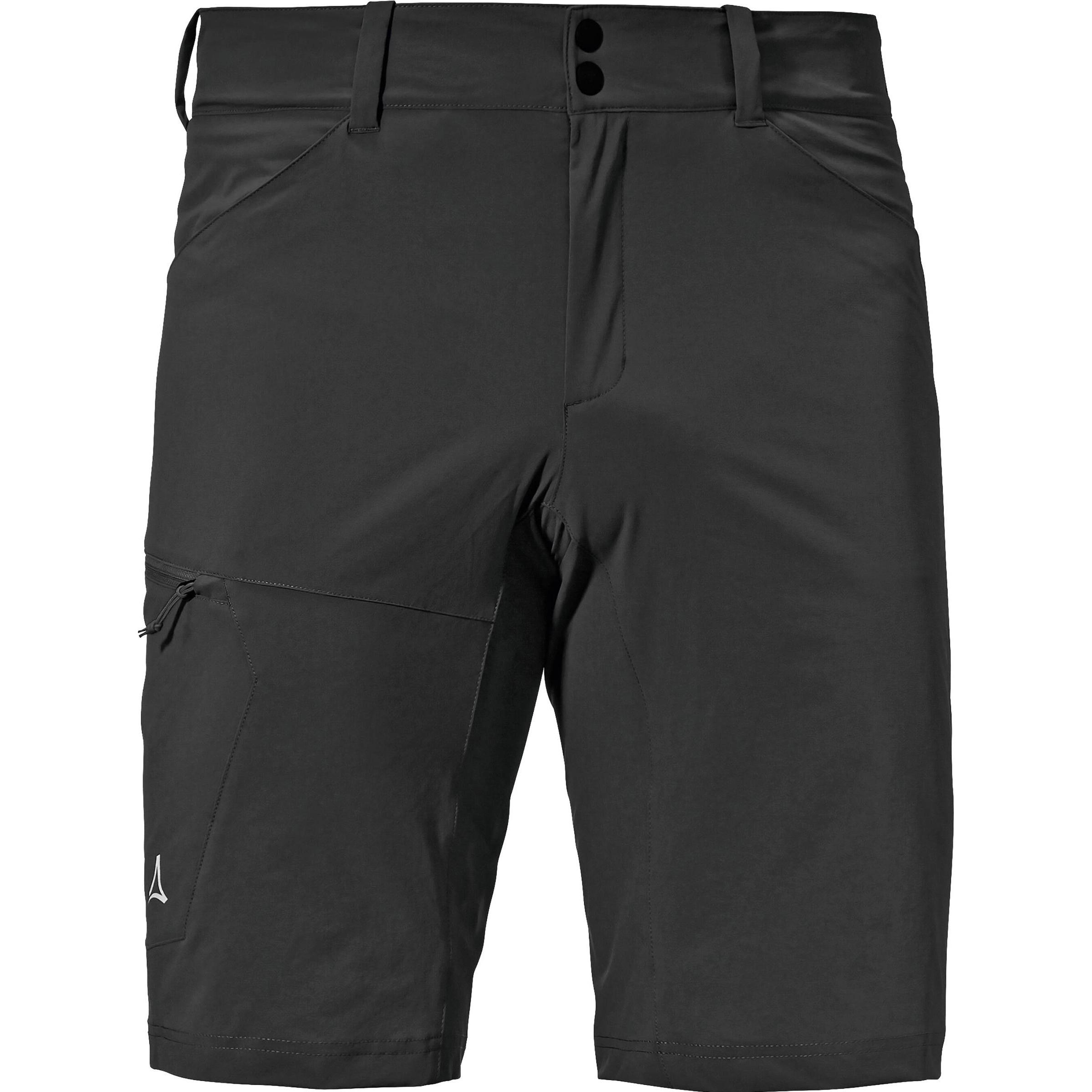 Schöffel, Herren, Velohosen, Danube Radhose kurz (XL, 3XL), Schwarz, 3XL, XL
