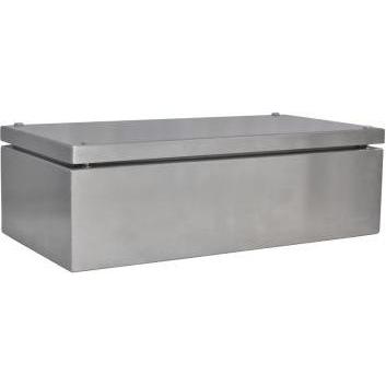 Rs Pro Edelstahl Gehäuse Stahl IP66, HxBxT 400 mm (Gehäuse), Elektronikzubehör + Gehäuse, Silber