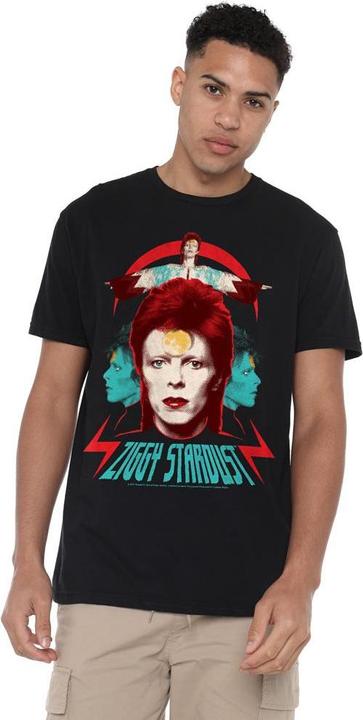 Immagine prodotto David Bowie Ziggy Heads Maglietta Uomo (S)