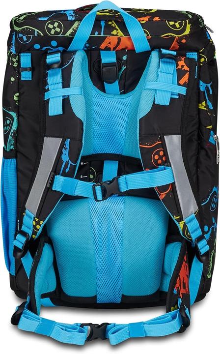 Actual product image SJ Gang Ergonomic Adjustable Backpack with Magnetic Closure and Reflective Inserts (24 l)