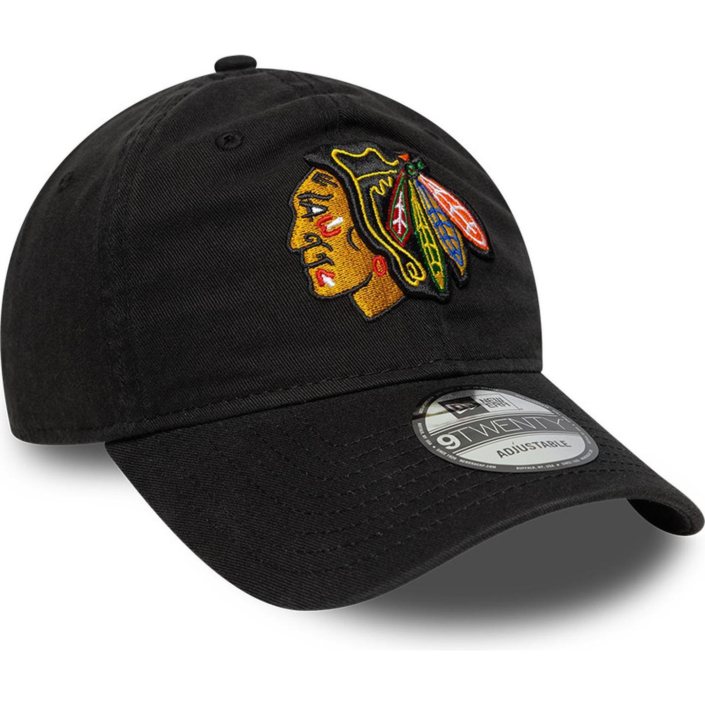 New Era, Herren, Cap, 9Twenty Casual Classics Cap - Chicago Blackhawks, Schwarz