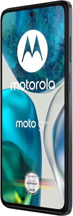 Image du produit Motorola Moto G52 (128 Go, Gris anthracite, 6.60", Double SIM hybride, 50 Mpx, 4G)
