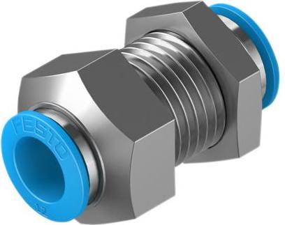 Produktbild Festo Push-in Bulkhead Connector, Collar, 12mm