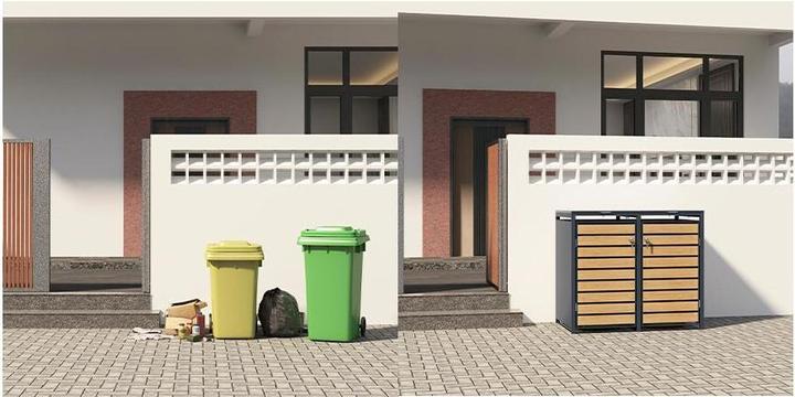 Actual product image Holmberg Contini dustbin box