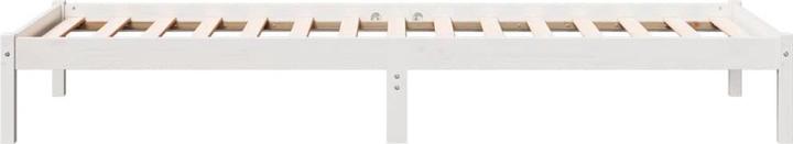 Actual product image vidaXL Bett Extra Lang ohne Matratze 90x210 (90 x 210 cm)