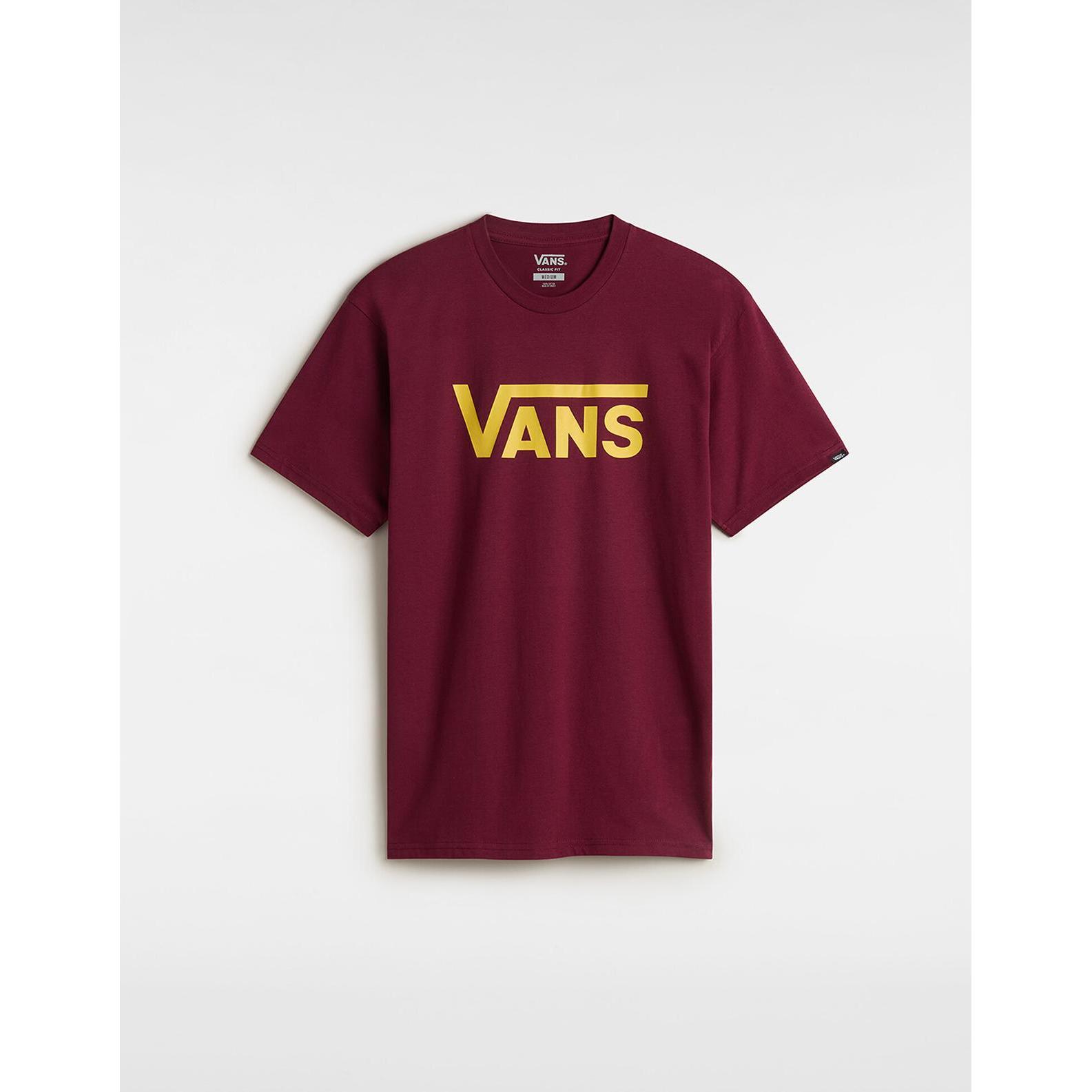 Vans, Herren, Shirt, CLASSIC Burgundy/Spicy Mustard, Rot, (M)