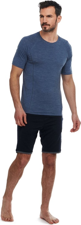 Produktbild Dagsmejan Pyjama Unterteil "Stay Warm" dunkelblau (52, L)