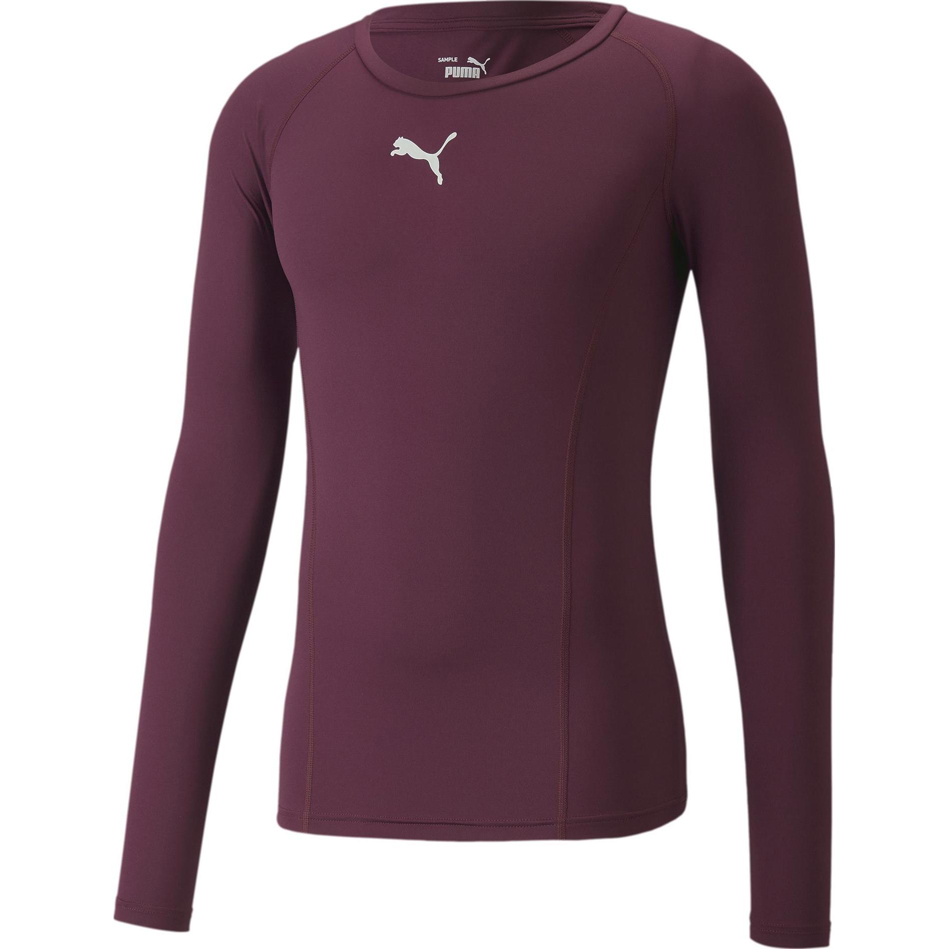 Puma, Herren, Sportshirt, LIGA Baselayer Tee LS (XL), Violett, XL
