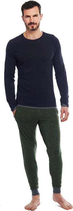 Dagsmejan Pyjama Oberteil "Stay Warm" dunkelblau