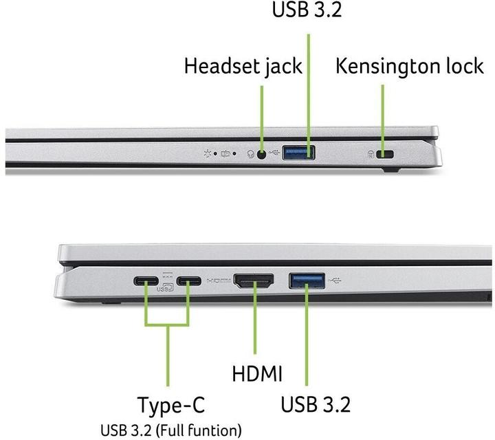 Produktbild Acer Aspire Go 15 (15.60", 1000 GB, 32 GB, CH, Intel Core 7 150U)