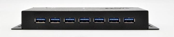 Immagine prodotto Exsys HUB USB 3.2 a 7 porte esterno con alimentatore incluso. alimentatore 12V/3A e cavo USB inclusi (USB-B, 7 porte)