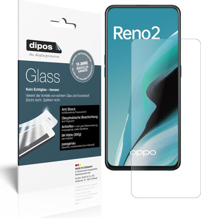 BROTECT AirGlass Vetro Opaco (3 Pezzo/i, Oppo A52