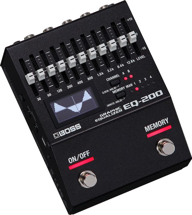 Produktbild BOSS (Electronics) EQ-200 Graphic Equalizer Pedal (Keyboard, Gitarre, Bass)