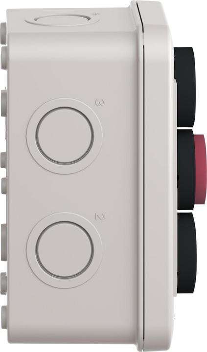 Actual product image Schneider Electric XALE3251 Housing arrow left white ref.o red right sw 1Ö2S w.3button