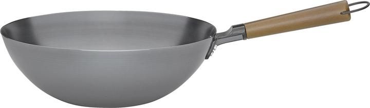 Spring Bratpfanne (30 cm, Wok Pfanne, Carbonstahl)