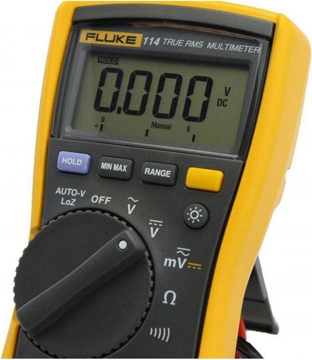 Actual product image Fluke Multimeter 114 (CAT III 600V, Handheld multimeter)