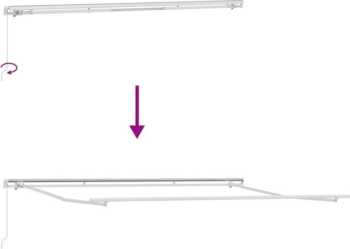 Produktbild vidaXL Einziehbare Markise (5 m)