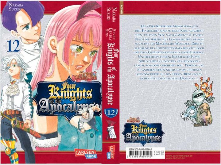 Actual product image Seven Deadly Sins: Four Knights of the Apocalypse 12 (German, Lasse Christian Christiansen, Suzuki Nakaba, 2025)