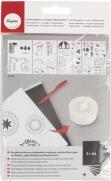 Actual product image Rayher Transfer paper with templates Christmas (5x)