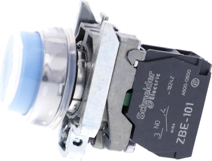 Produktbild Schneider Electric Drucktaster 22mm blau