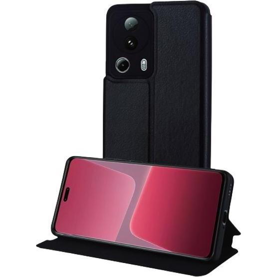 My Way MYWAY Xiaomi 13 Lite Folio dÄ—klas By Juodas (Xiaomi Redmi Note 12 Pro 5G), Smartphone Hülle, Schwarz