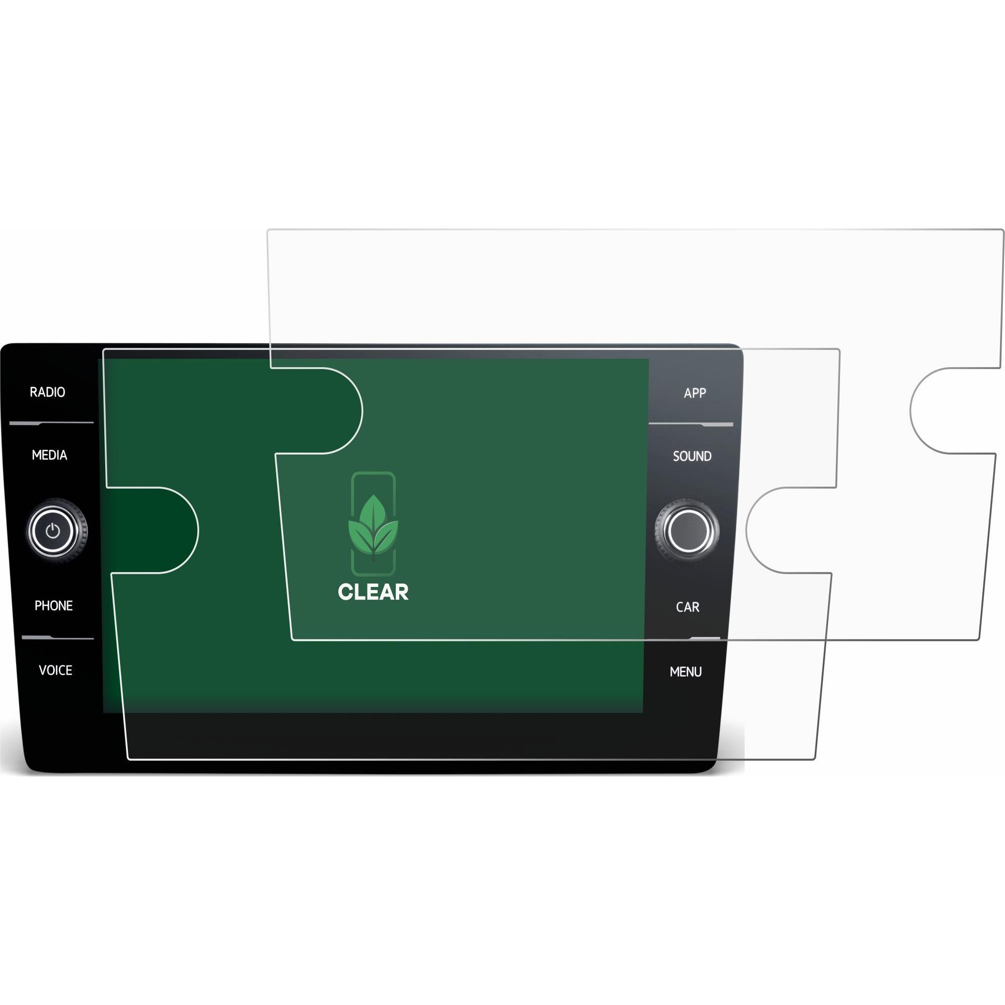 Thumbnail - ScreenLeaf, Fahrzeug Navigation Zubehör, Schutzfolie nachhaltiger Displayschutz Displayschutzfolie Folie Klar Transparen...