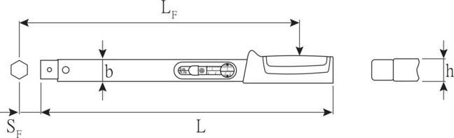 Image du produit Stahlwille Clé dynamométrique (1/4", 80 Nm, 400 Nm)