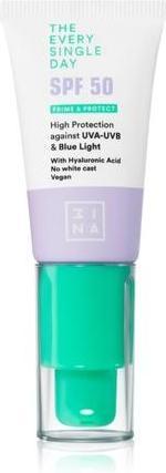 3INA Die Every Single Day SPF 50 - Schützende Tagescreme SPF 50, 15 ml (Sonnencreme Gesicht, SPF 50, 50 ml, 30 g)