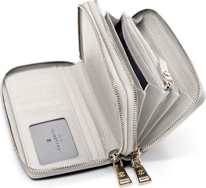 Image du produit Lazarotti Bologna Leather Portefeuille en cuir avec protection RFID 20 cm